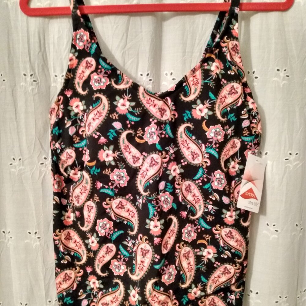 Nwt, lands end flutter swim top